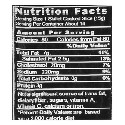 Cloverdale Thick Slicd Bacon - 16 OZ - Image 4