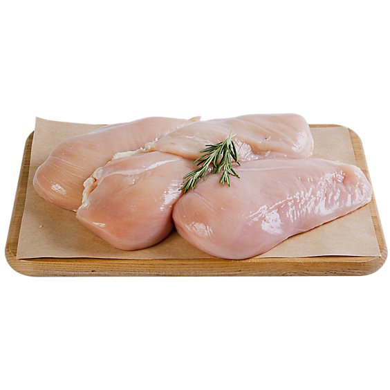 Haggen Chicken Breast Boneless Skinless No Antibiotics Vegetarian Fed Cage Free VP - 3.5 lbs.