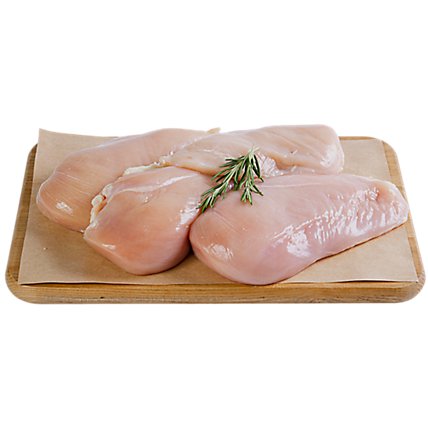 Haggen Chicken Breast Boneless Skinless No Antibiotics Vegetarian Fed Cage Free VP - 3.5 lbs. - Image 1