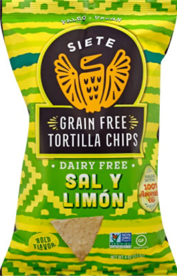 Siete Tortilla Chips Sal Y Limon - 4 Oz - Image 2