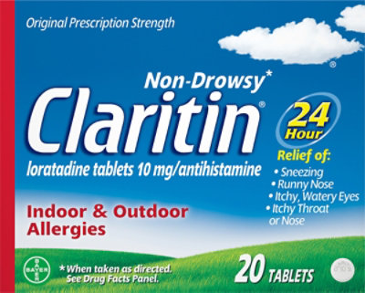 Claritin Allergy 24 Hour Tablet Antihistamine - 20 CT - Image 2