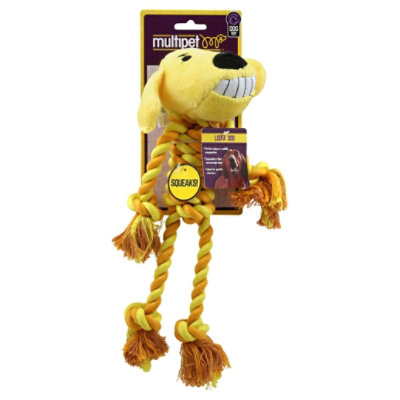 Multipet Loofa Dog Rope Toy - EA - Image 1