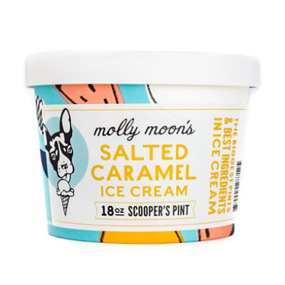 Molly Moon Ice Cream Salted Carmel - 18 OZ - Image 1