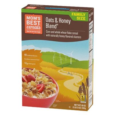 Mom's Best Oat & Honey Blend Cereal - 18 OZ - Image 3