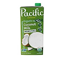 Pacific Foods Organic Coconut Beverage Unsweetened - 32 Fl. Oz.