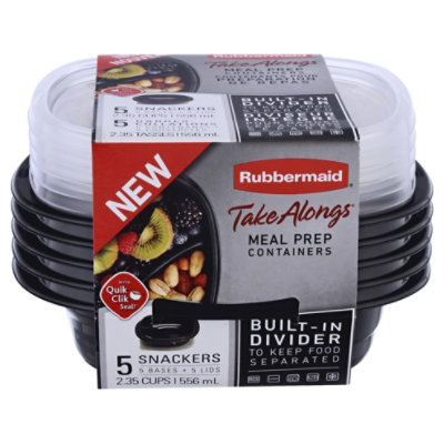 Rubbrmaid Take Alongs Divided Snack - 5CT - Image 3