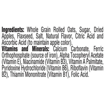 Better Oats Thick & Hearty Apples and Cinnamon Instant Oatmeal - 12.3 OZ - Image 2