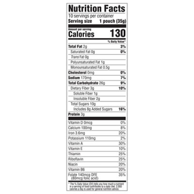 Better Oats Thick & Hearty Apples and Cinnamon Instant Oatmeal - 12.3 OZ - Image 3