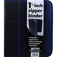 Better Office Zipper Binder - EA - Image 2