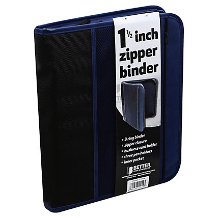 Better Office Zipper Binder - EA - Image 1