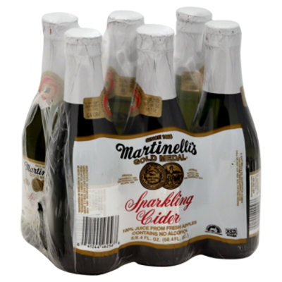 Martinelli Sparkling Apple Cider - 6-8.4 FZ - Image 1