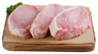Haggen Pork New York Chop Boneless All Natural Raised in the USA 2 pk. - 1 lb. - Image 1