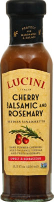 Lucini Italia Salad Dressings Cherry Balsamic And Rosemary - 8.5 FZ - Image 2