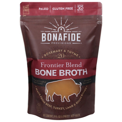 Bonafide Provisions Frontier Bone Broth 24 FZ Safeway