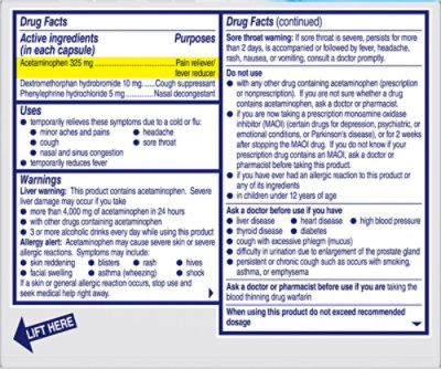 Alka-Seltzer Plus Daytime Cold Liquid Gels - 20 Count - Image 5