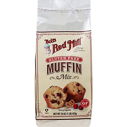 Bobs Red Mill Gluten Free Muffin Mix - 16 OZ - Image 2