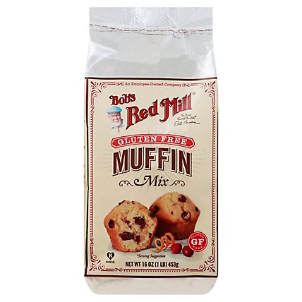 Bobs Red Mill Gluten Free Muffin Mix - 16 OZ - Image 1