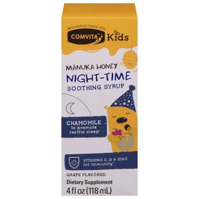 Comvita Soothing Syrup Night Time Grape - 4 OZ - Image 3