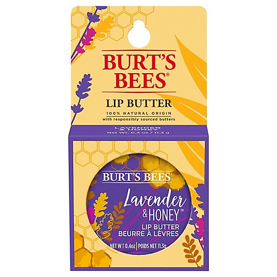 Burts Bees Lavender & Honey Lip Butter - .15 OZ