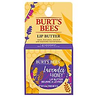 Burts Bees Lavender & Honey Lip Butter - .15 OZ - Image 1