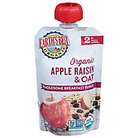 Earths Best Organic Ap/raspberry/flax/oatmeal 2nds Baby Food - 4 OZ - Image 2