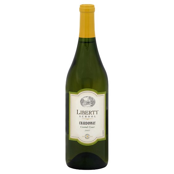 Liberty School Chardonnay Wine - 750 ML