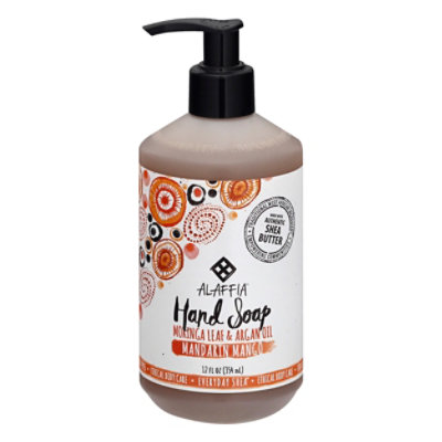 Alaffia Mandarin Hand Soap - 12 OZ - Image 3