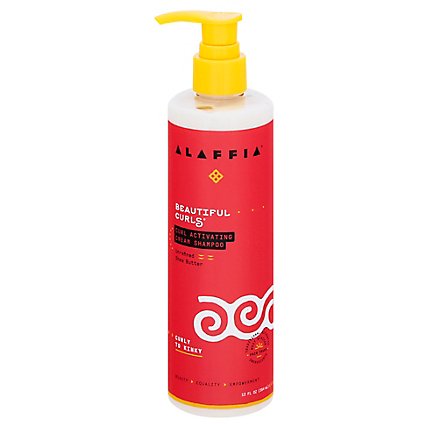 Alaffia Curl Activating Cream Shampoo - 12 FZ - Image 3
