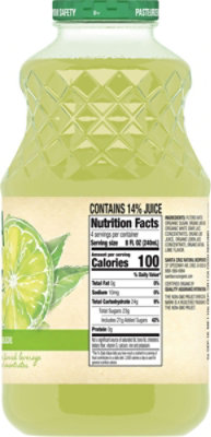 Santa Cruz Organic Limeade - 32 Oz - Image 3