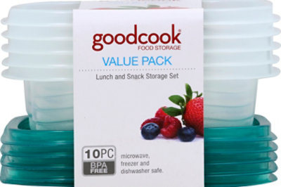 Good Cook Stor 10pc Sq - 10 CT - Image 2