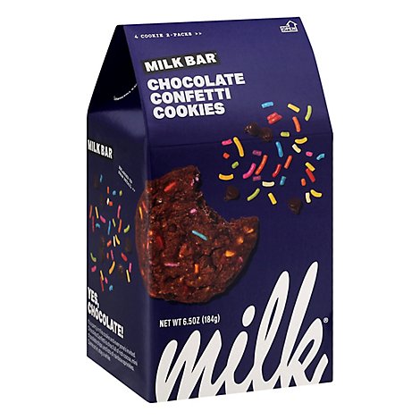 Milk Bar Chocolate Confetti Cookies - 6.5 OZ