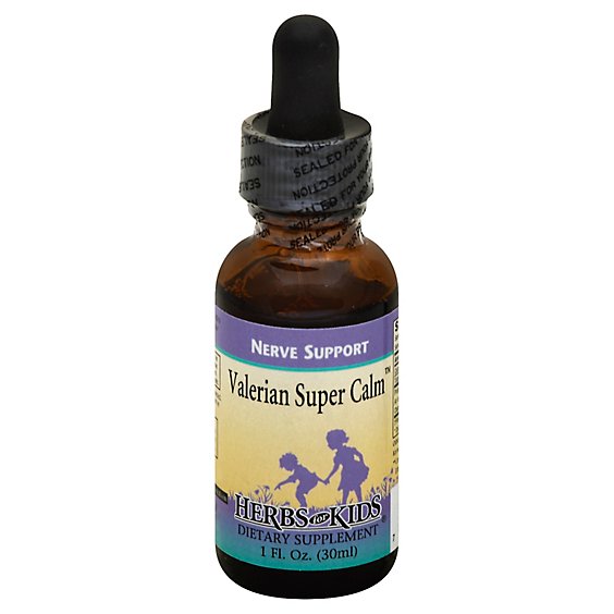 Herbs Valerian Super Calm Supplement - 1 OZ