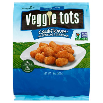 Veggie Fr Veggie Tots Califlr Chikp - 13 OZ - Image 1