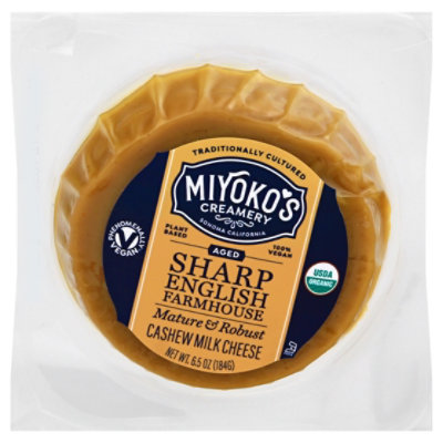 Miyokos Aged Sharp Cheese - 6.5 OZ - Image 3