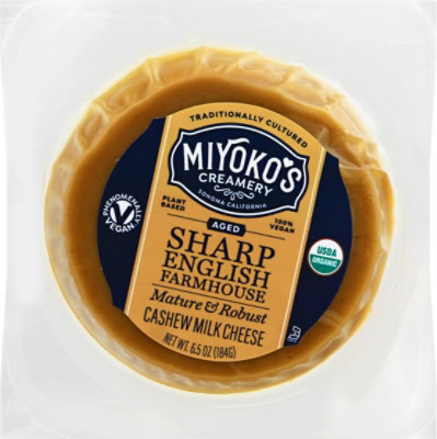 Miyokos Aged Sharp Cheese - 6.5 OZ - Image 2