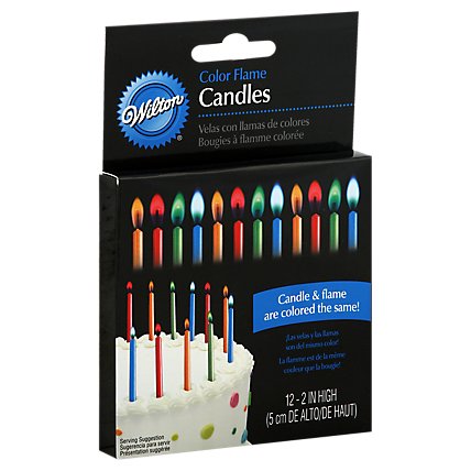 Wilton Color Flame Candle - EA - Image 1