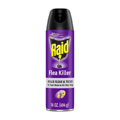 Raid Flea Killer Insecticide Aerosol Spray - 16 Oz - Image 2