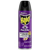 Raid Flea Killer Insecticide Aerosol Spray - 16 Oz - Image 1