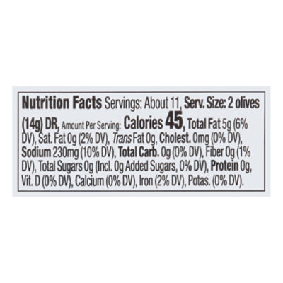 Delallo Calamata Olives - 8 OZ - Image 4