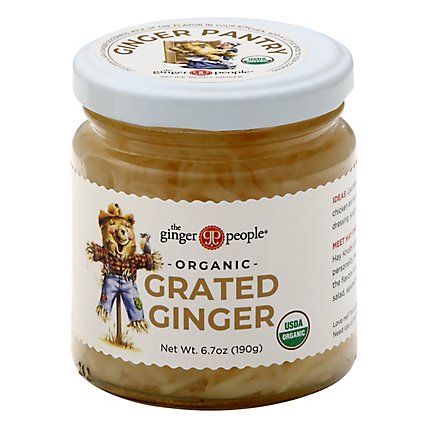 Ginger People Grated Ginger Organic - 6.7 OZ - Image 1
