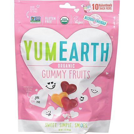Yumearth Gummy Fruit Valentine - 7 OZ - Image 2