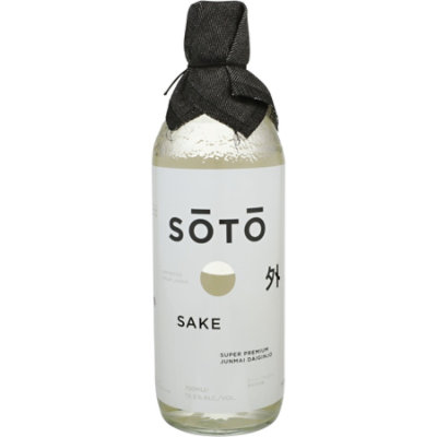 Soto So Super Premium Junmai Daiginjo Sake - 720 Ml - Image 1
