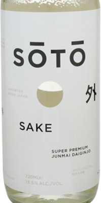 Soto So Super Premium Junmai Daiginjo Sake - 720 Ml - Image 2