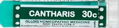 Ollois Homeopathic Medicine Cantharis 30c - 80 Count - Image 1