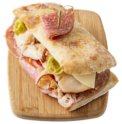 Cold Italian Turkey Rustica Sandwich - EA - Image 1