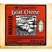 Natural Valley Muenster Goat Cheese - 8 Oz - Image 2