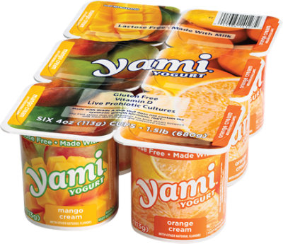 Yogurt Yami Multi-pack Orange Cream/mango Cream - 6 CT - Image 1