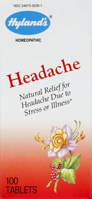 Hylands Headache Tabs - 100 CT - Image 2