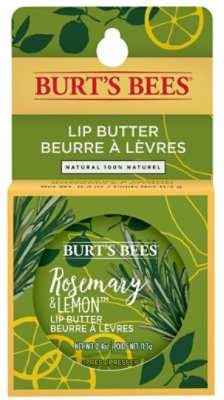 Burts Bees Lip Butter Rosemary & Lemon - .15 OZ - Image 1