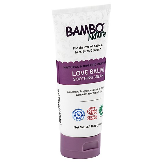 Bambo Nature Love Balm Soothing Cream - 3.4 FZ